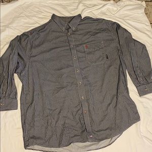 Fire Resistant Ariat work button down - 4XL